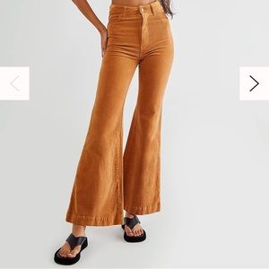 Rolla’s East Coast Tan Flare Cord Jeans 26